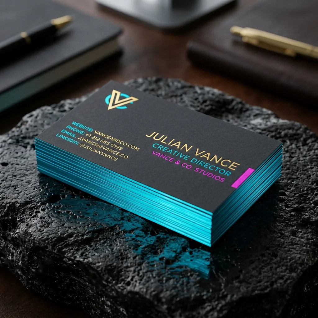 Luxury Velvet Card Proof